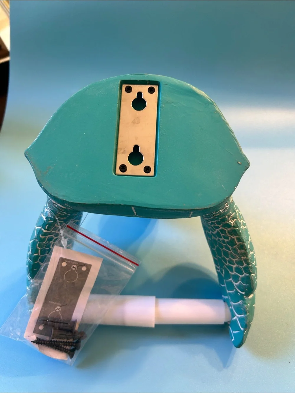 Green Sea Turtle Toilet Paper Roll Holder